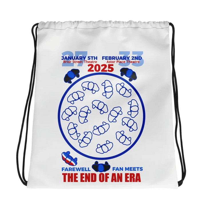 Blue Man Group's Farewell to An Era Drawstring Bag product image (1)