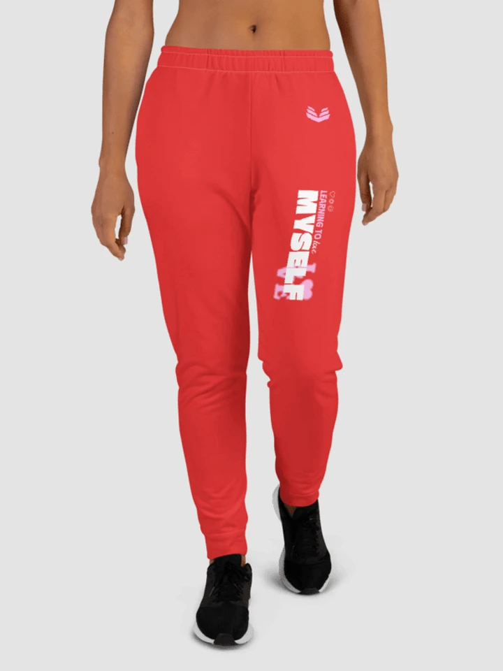 Learning To Love Myself Joggers - Ruby Red product image (2)