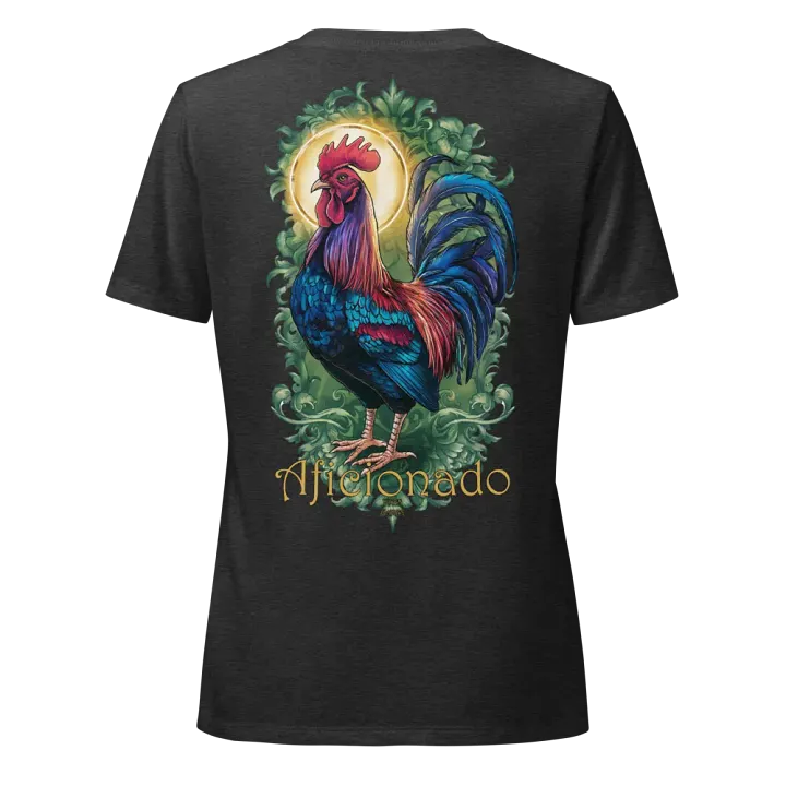 Back Print V-Neck women's cock aficionado T-shirt product image (8)