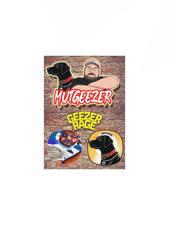 Mutgeezer Logo poster product image (1)