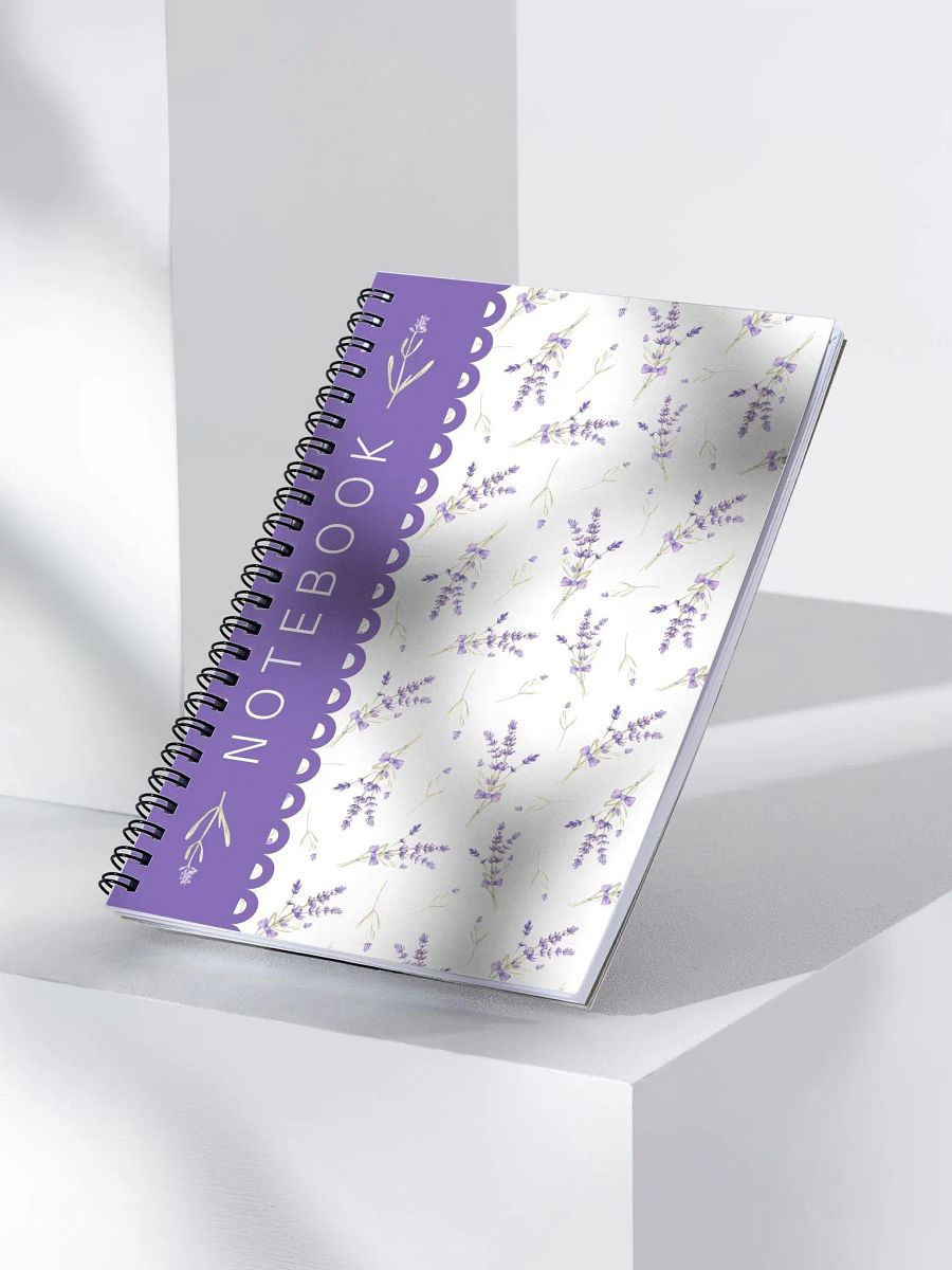 Lavender Dreams Spiral Notebook product image (3)
