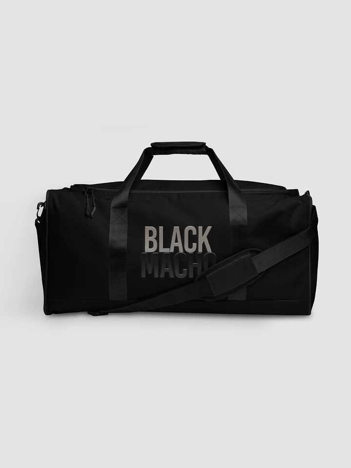 [Black Macho] All-Over Print Duffle Bag Sublicolor 606 product image (1)