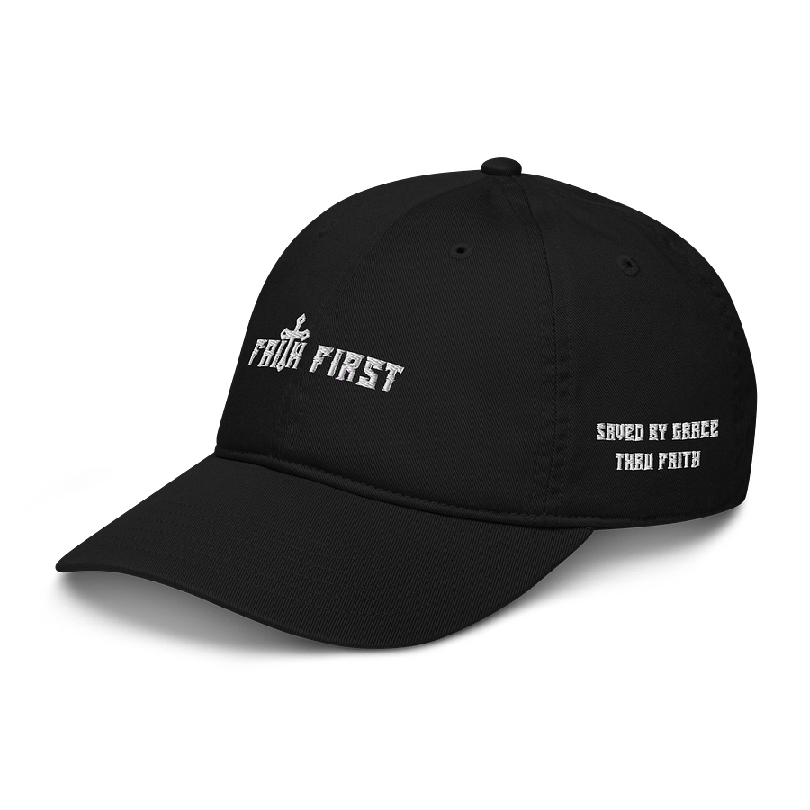 Ephesians 2:8 - Saved By Grace Thru Faith Dad Cap product image (1)