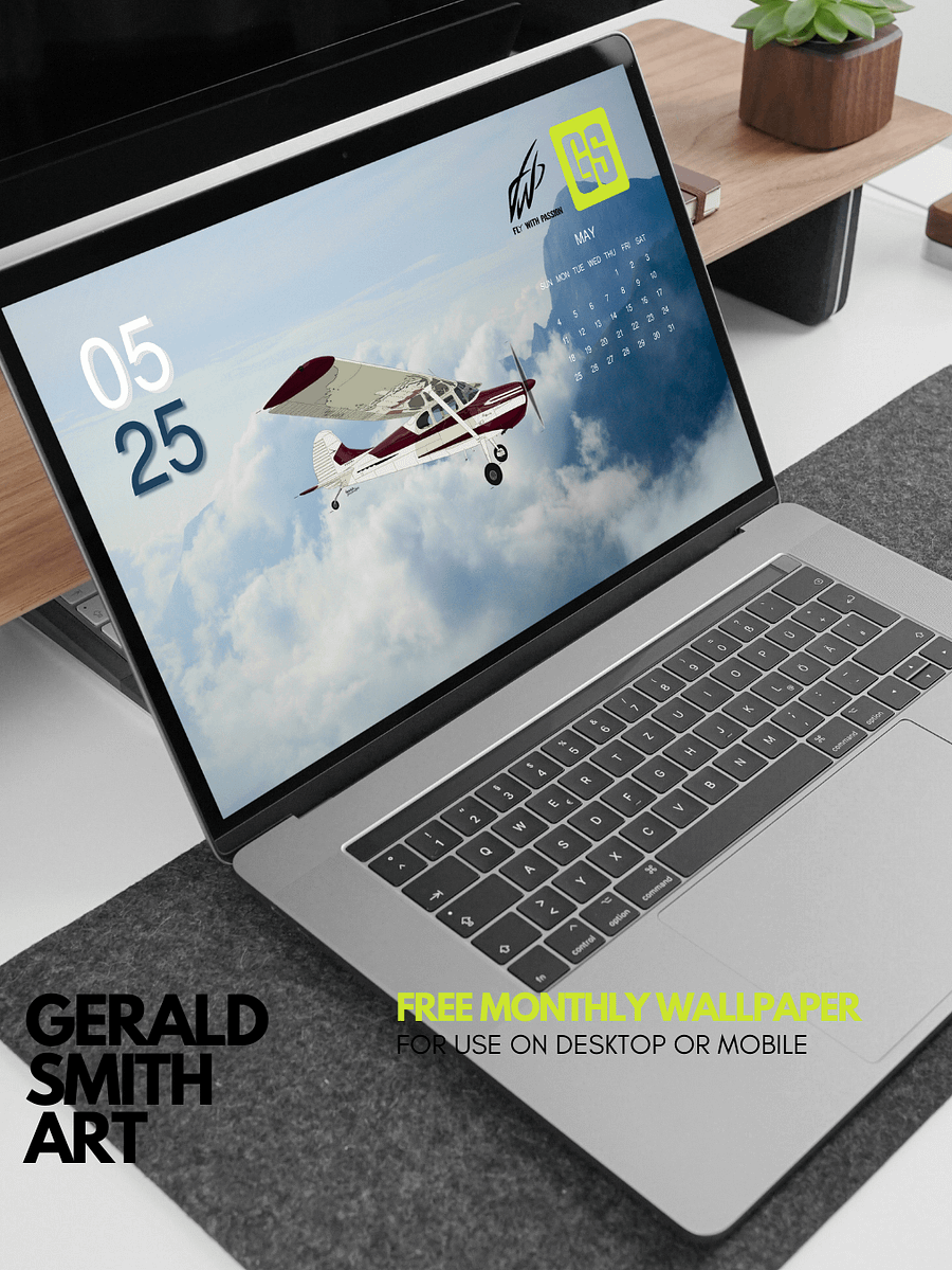 May 2025 FREE Desktop & Mobile Calendar Wallpaper product image (3)