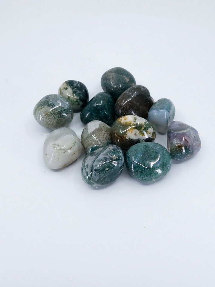 Moss Agate Tumbled Crystals product image (2)