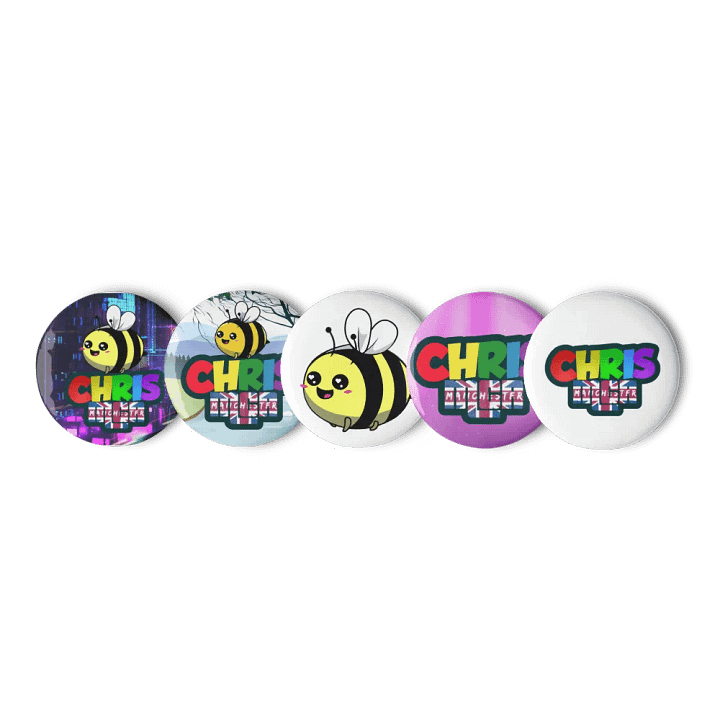 Pin Badges - ChrisMCR product image (1)