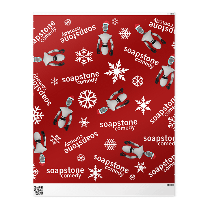 Red Soapstone Wrapping Paper product image (2)