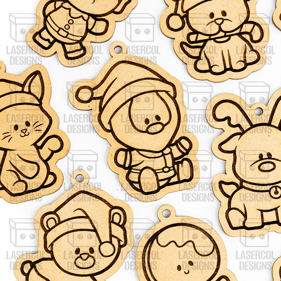 Christmas Ornaments - Laser Cut Files product image (3)