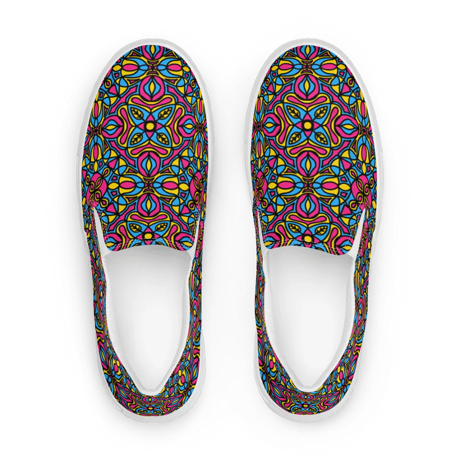 Mens Slip On Canvas - Pan Abstract product image (8)