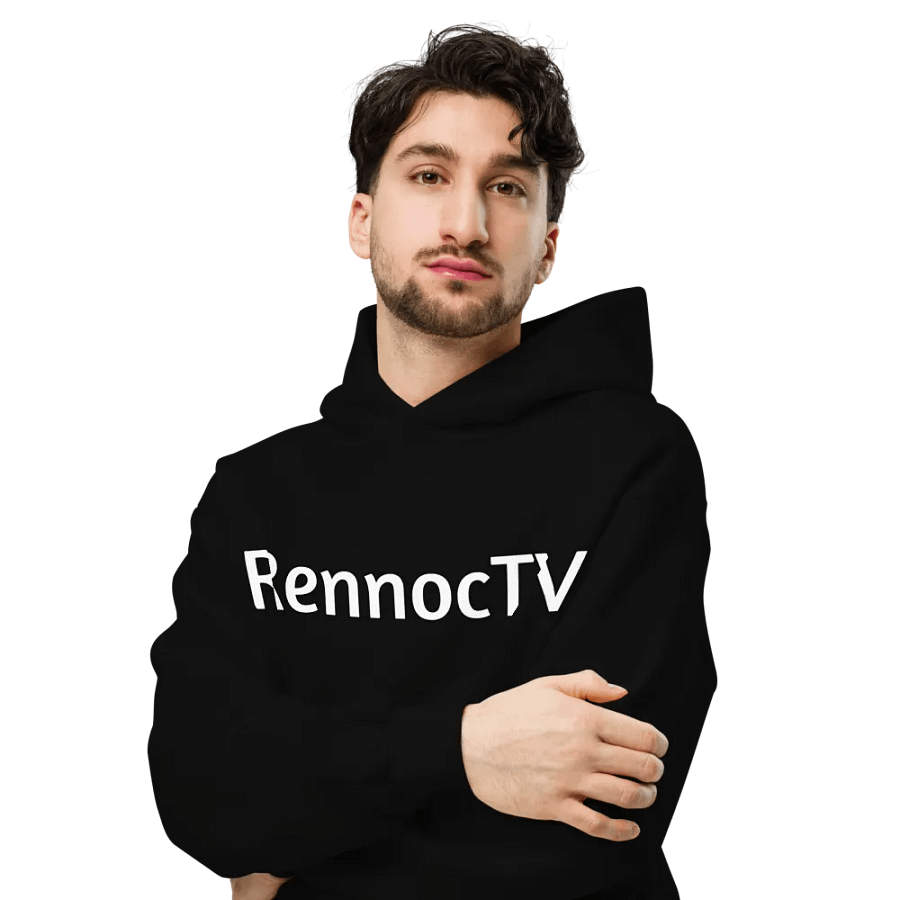 RennocTV Black Hoodie product image (6)