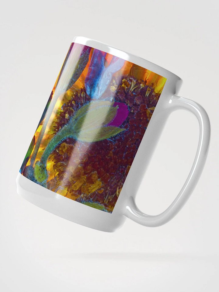 Pressed Flower Art Mug 15 Oz. product image (2)