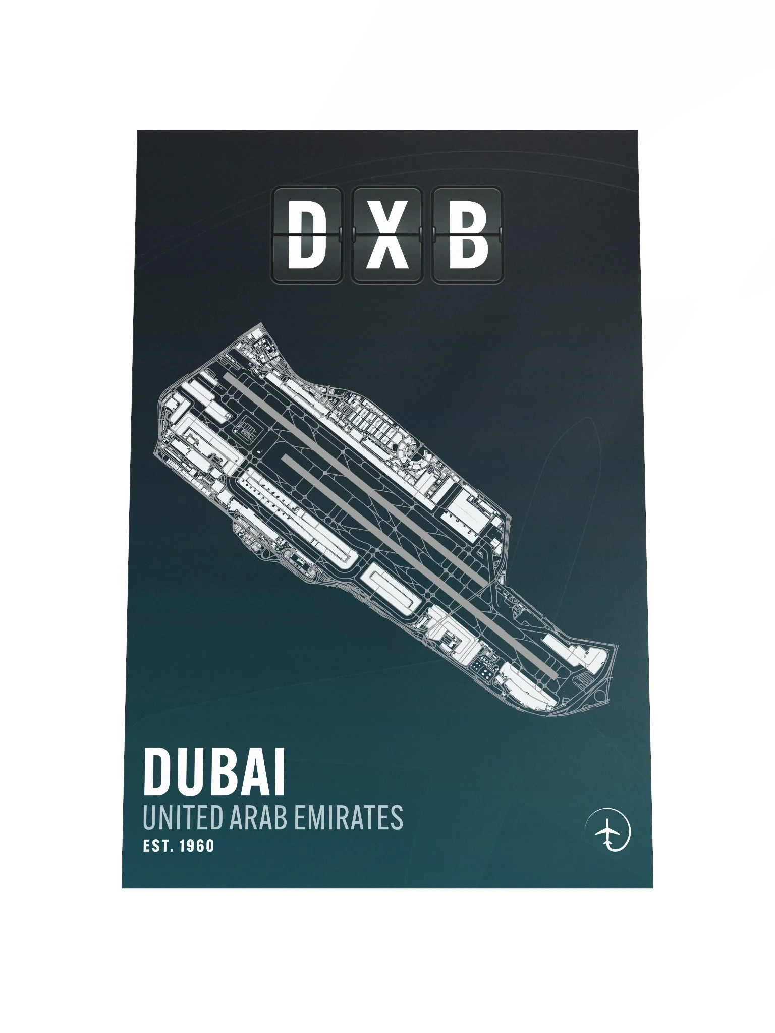 Dubai DXB Poster product image (4)