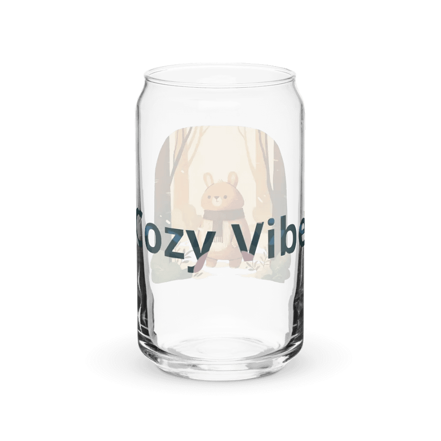 Cozy Bear Can-Shaped Glass product image (6)