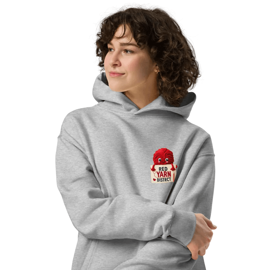 Red Yarn District/ Yarnie Oversized Hoodie product image (31)