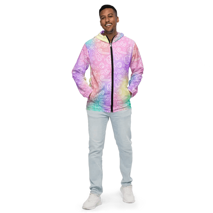 Limited Edition Christmas Tie Die Windbreaker product image (1)