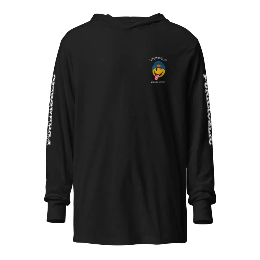 Punk Long Sleeve T Shirt Hood product image (1)