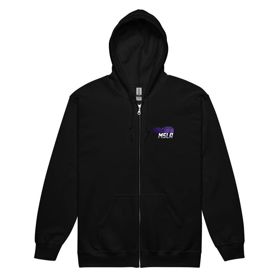 MSLA Purple Zip Up Hoodie product image (5)