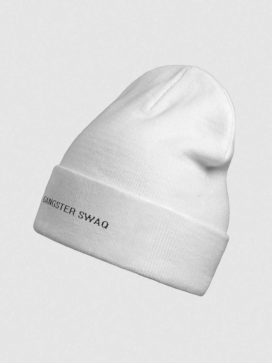 Gangster Swaq Beanie (White) product image (2)