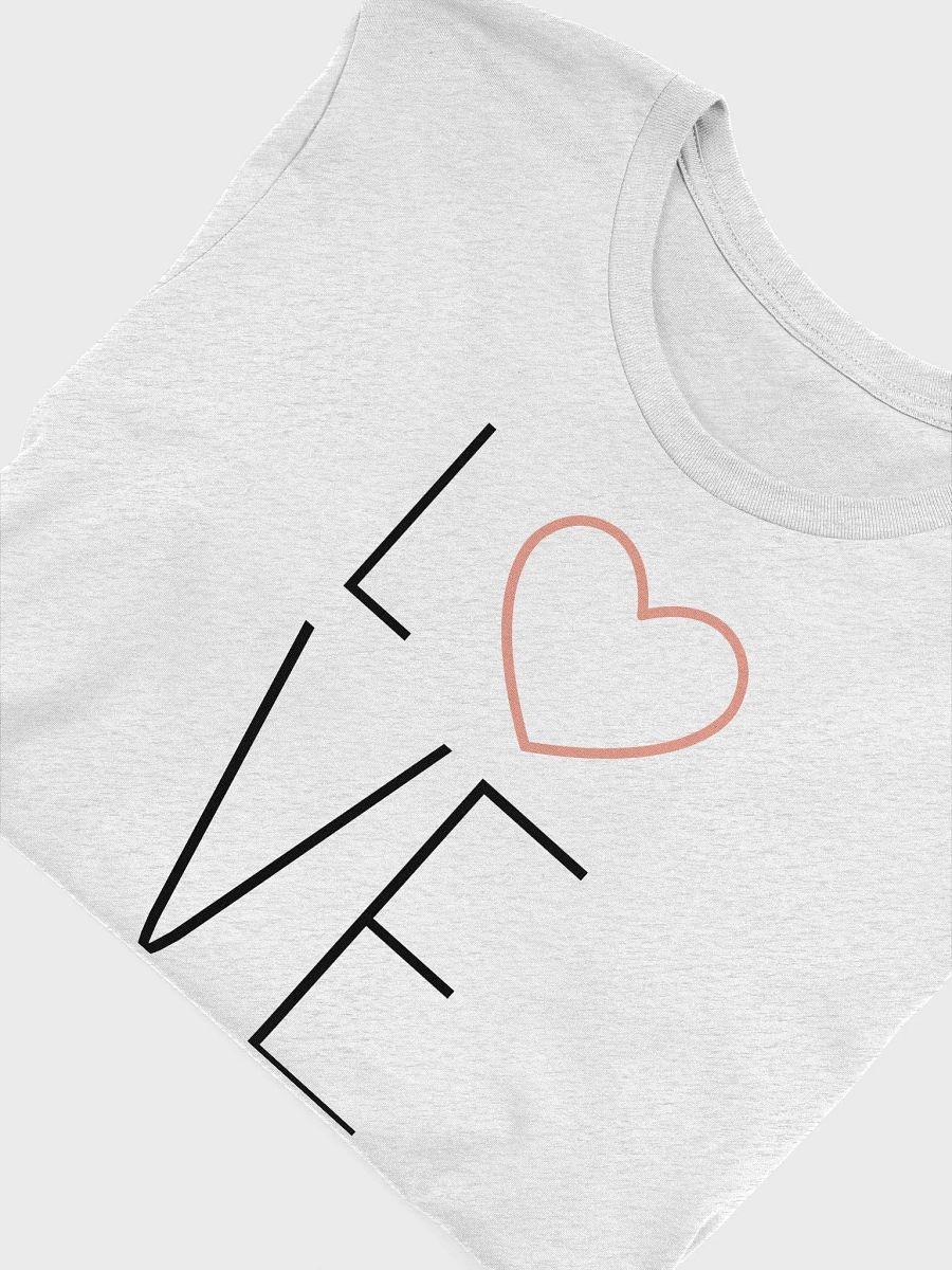 Minimalist Heart Outline T-Shirt product image (49)