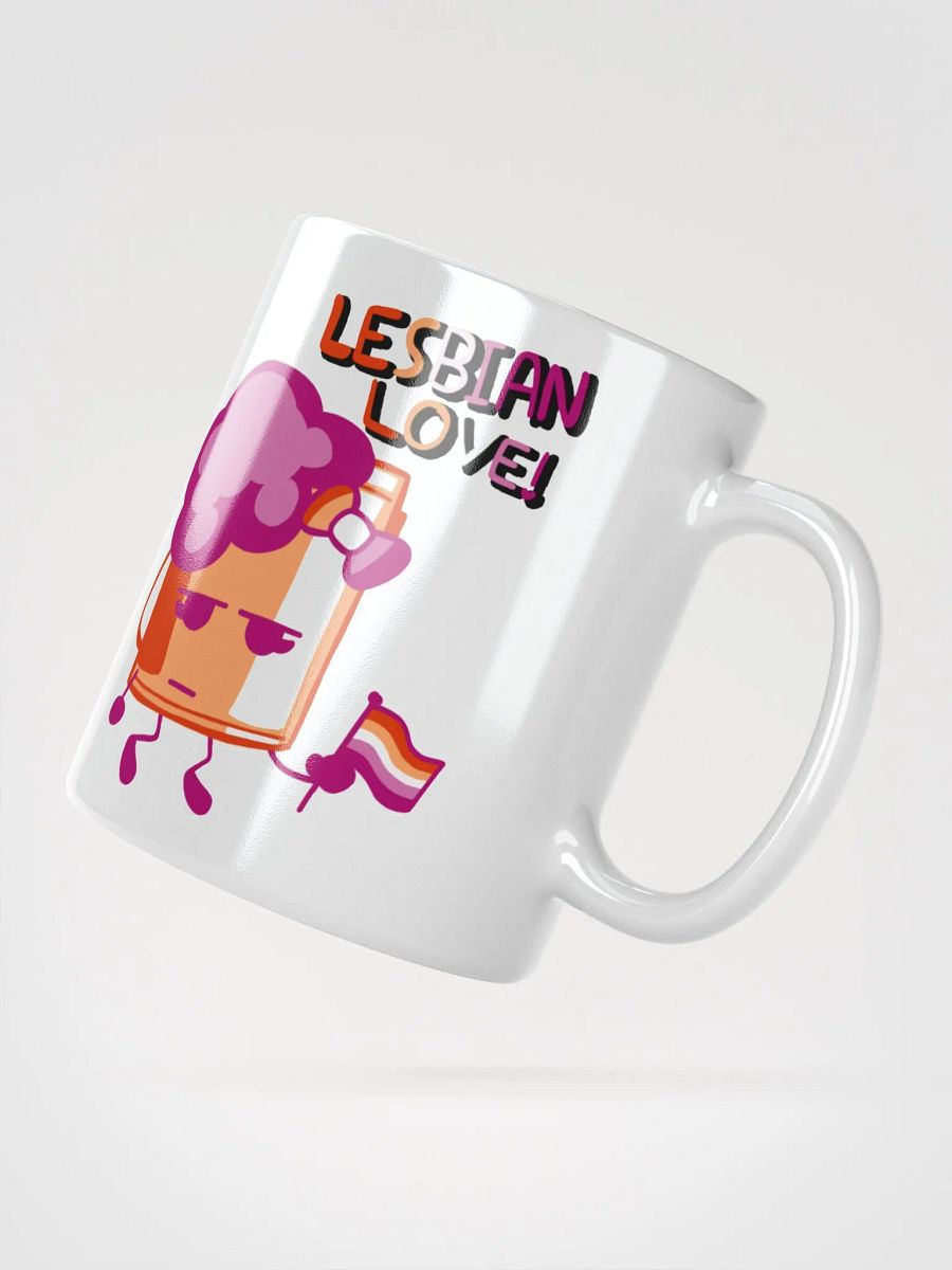 Paint Bucket Lesbian Love Glossy Mug product image (5)