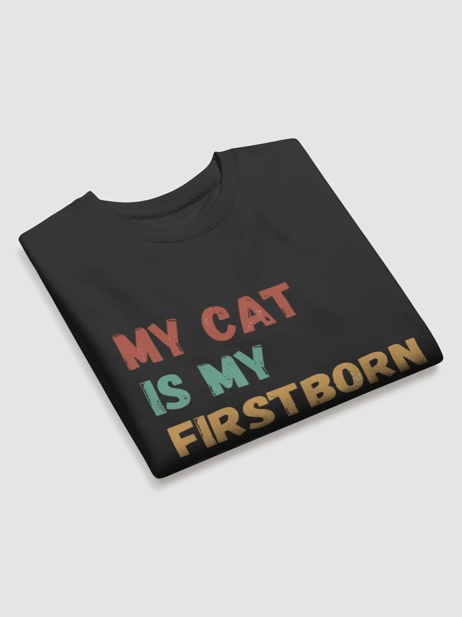 Firstborn Feline Love Sweatshirt product image (3)