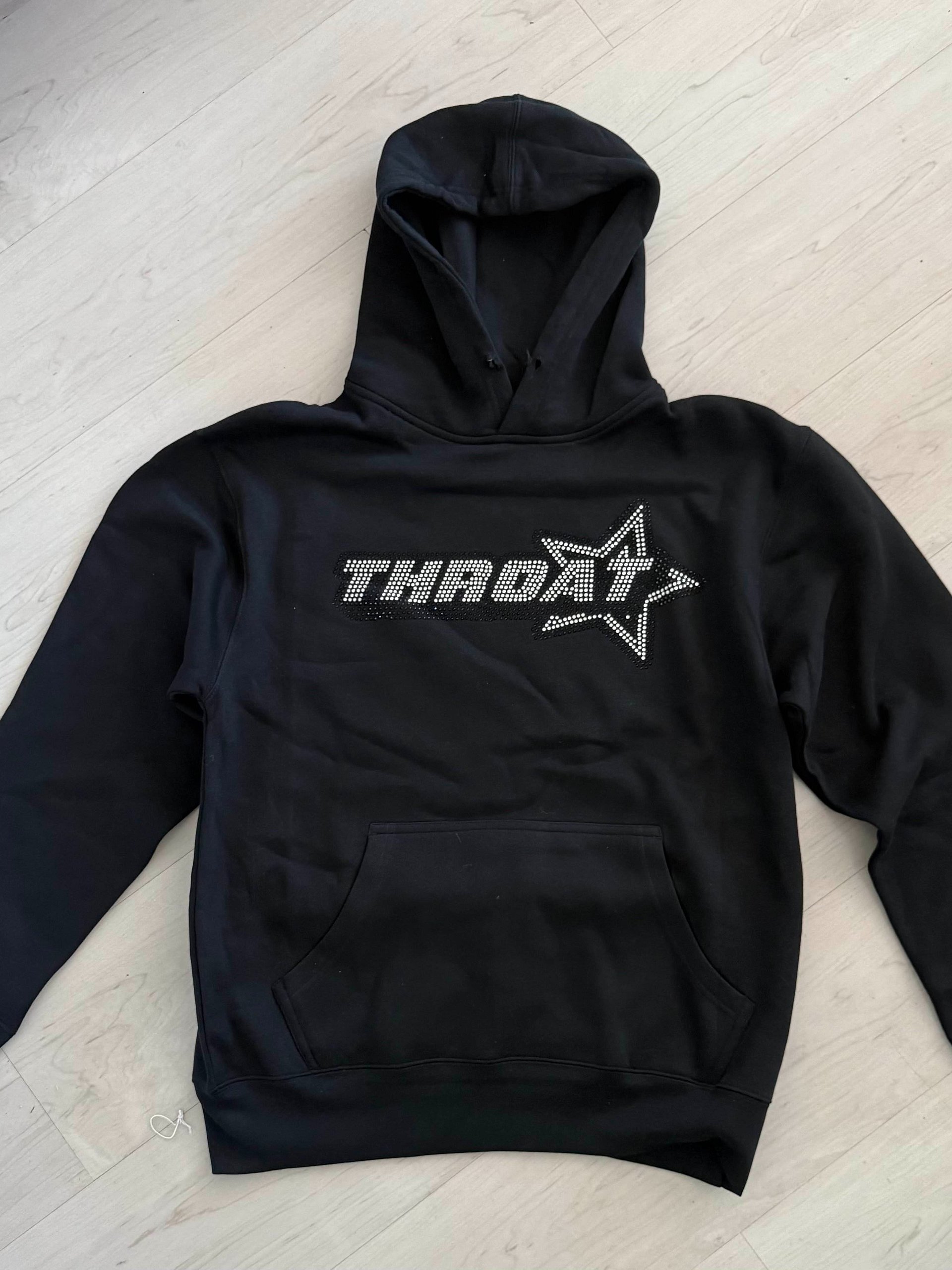 THROATSTARS HOODIE - BLACK product image (1)