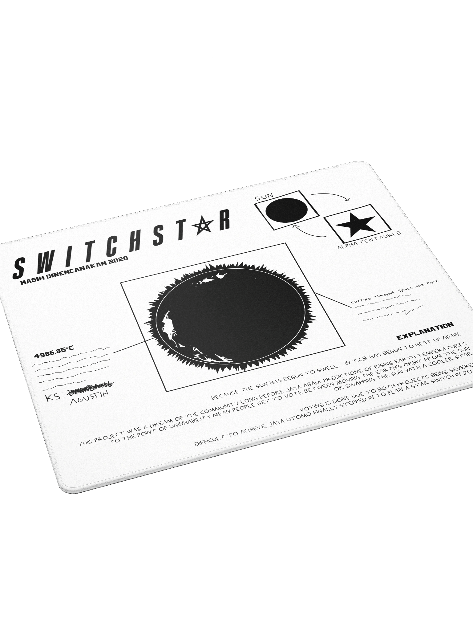 DESKMAT | SWITCHSTAR (WHITE EDITION) product image (4)