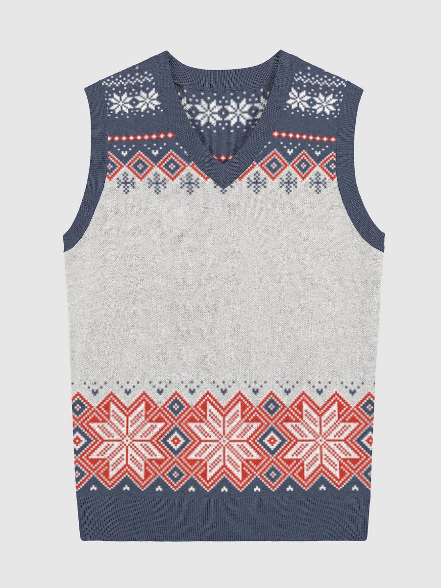 Cosmic Knit Visions V-Neck Vest product image (5)