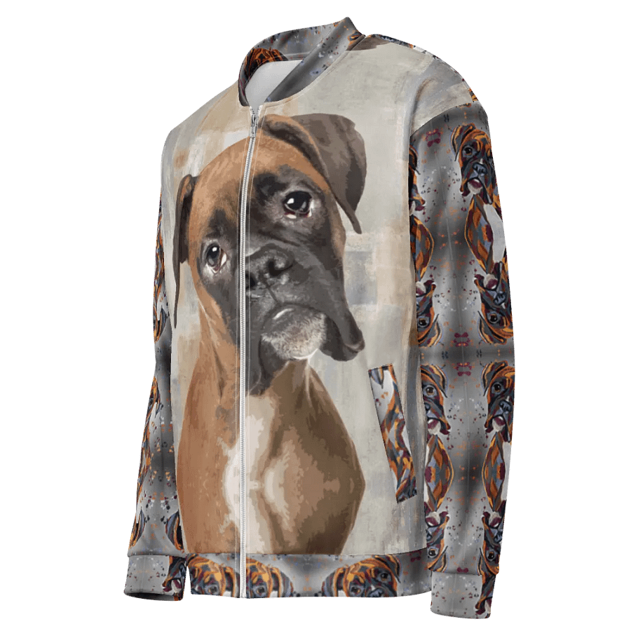 Whimsical Pup All-Over Bomber Jacket product image (3)