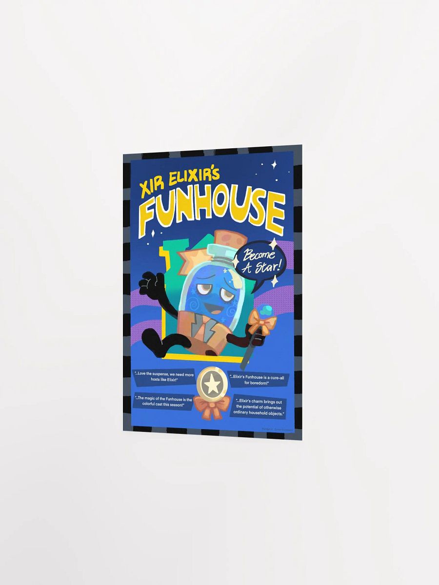 Elixir's Funhouse Vibrant Poster product image (2)