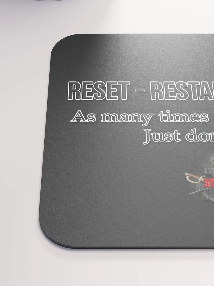 Positivity - Reset Mouse Pad product image (1)