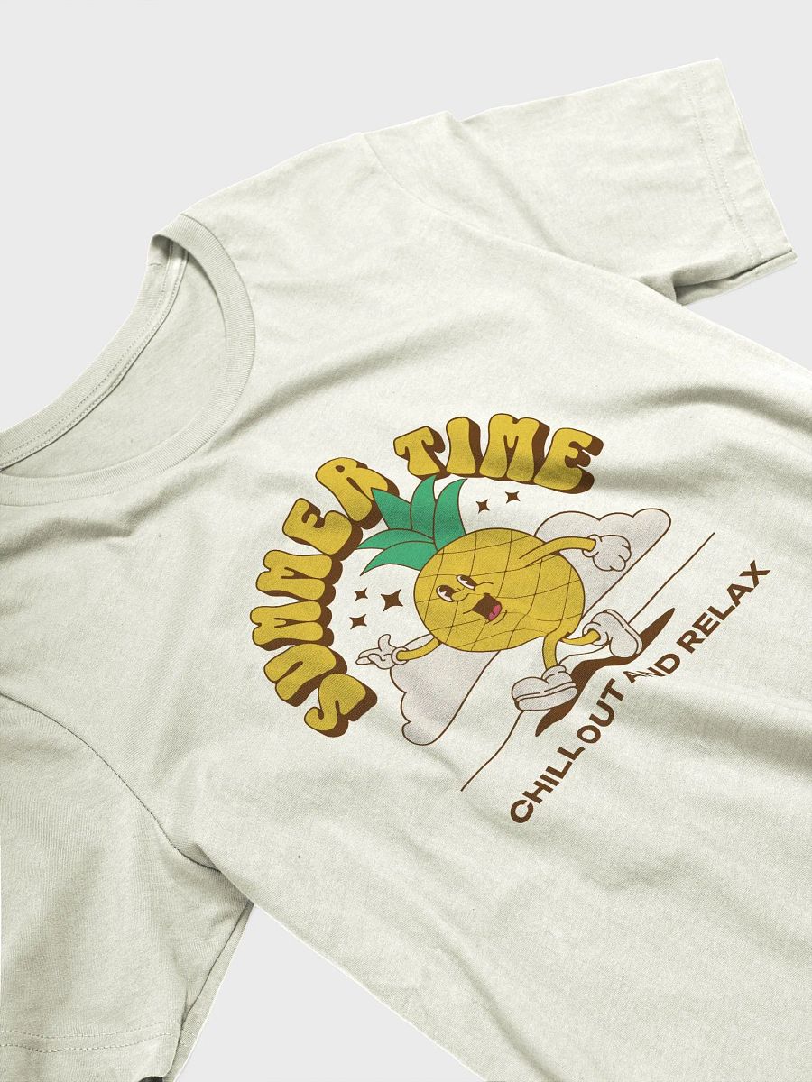 Summer time pineapple groovy T-shirt, retro pineapple Tee product image (24)