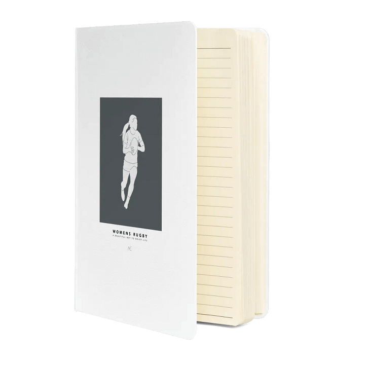 WOMENS RUGBY Hardcover Notebook "dark" product image (2)