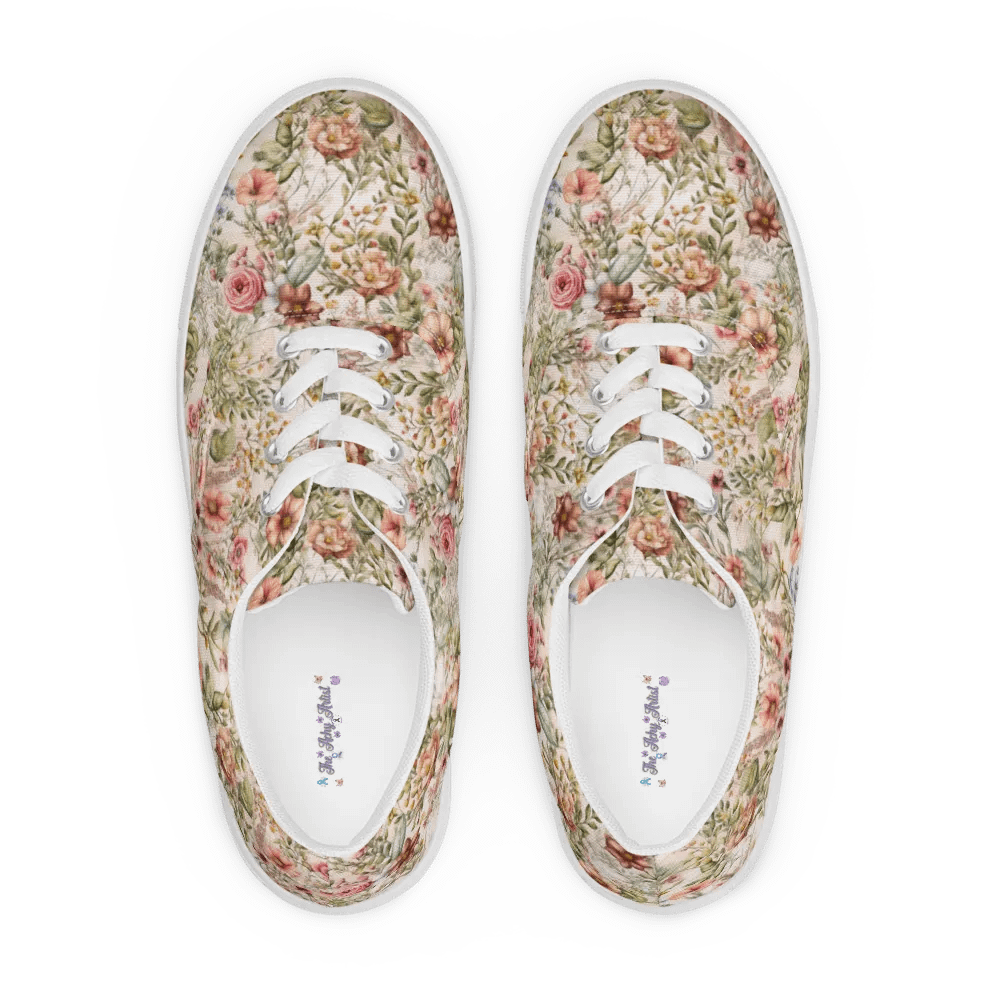 Blossom Breeze Lace-Up Canvas Shoes product image (2)