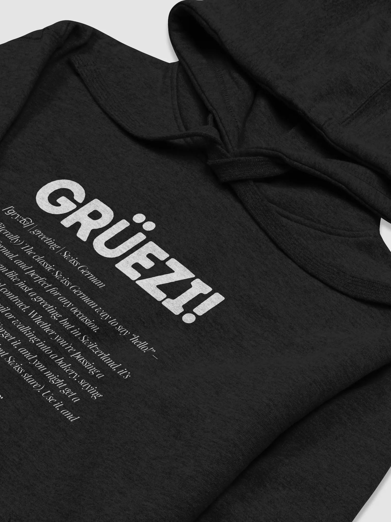 Say Grüezi in Style product image (1)