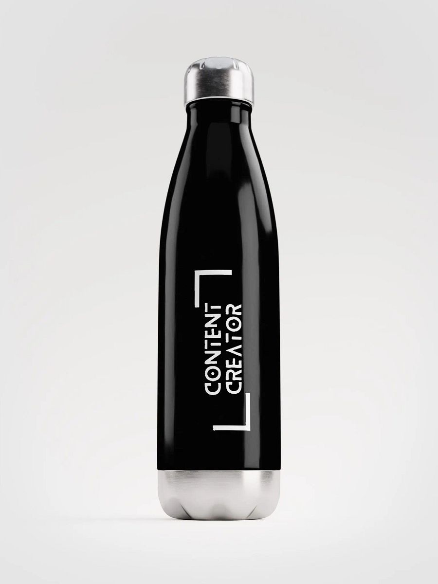 Content Creator Stainless Steel Water Bottle product image (1)