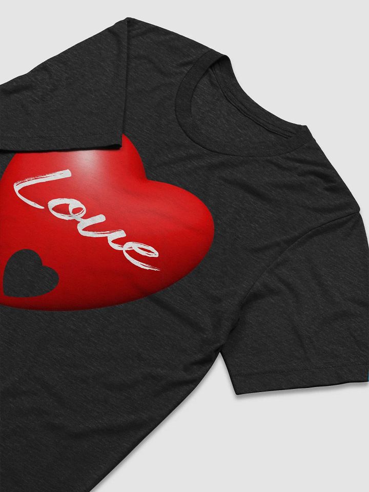 Love in a 3D Heart T-Shirt product image (2)