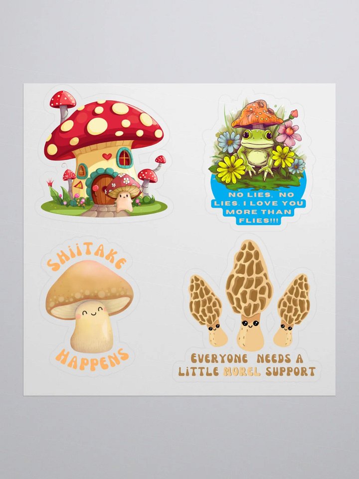 Funny Fungi stickers product image (1)