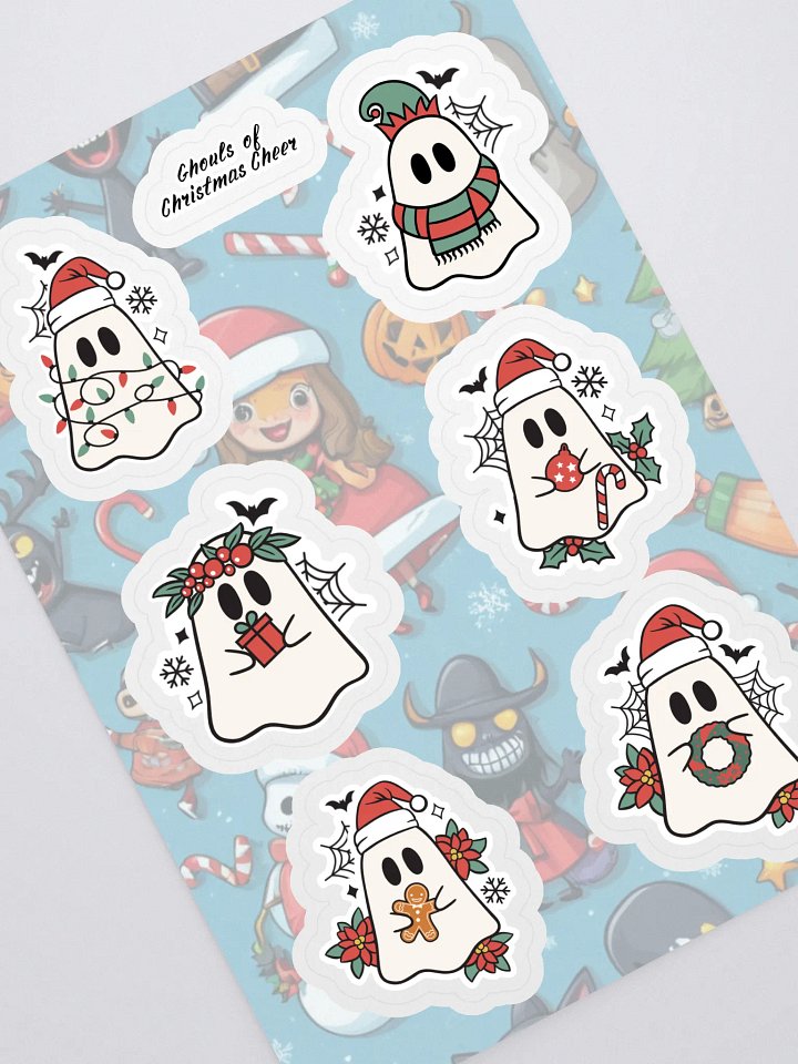 Ghouls of Christmas Cheer Sticker Sheet product image (1)