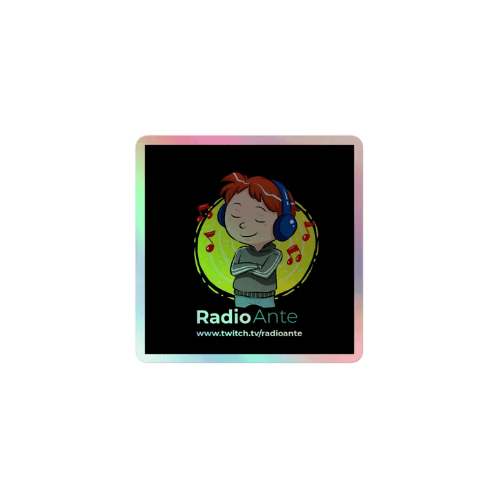 Radioante Holograph Sticker product image (1)