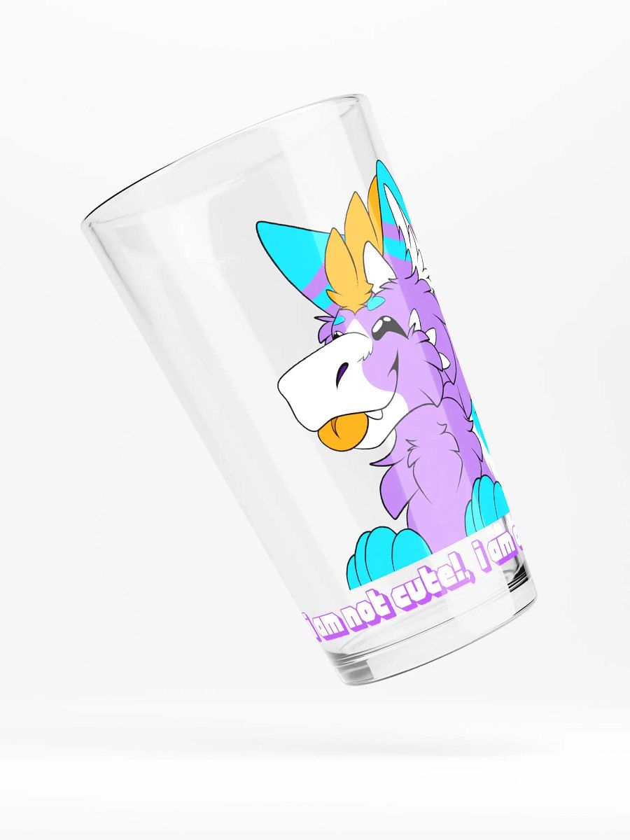 Lavender Not Cute Glass product image (4)