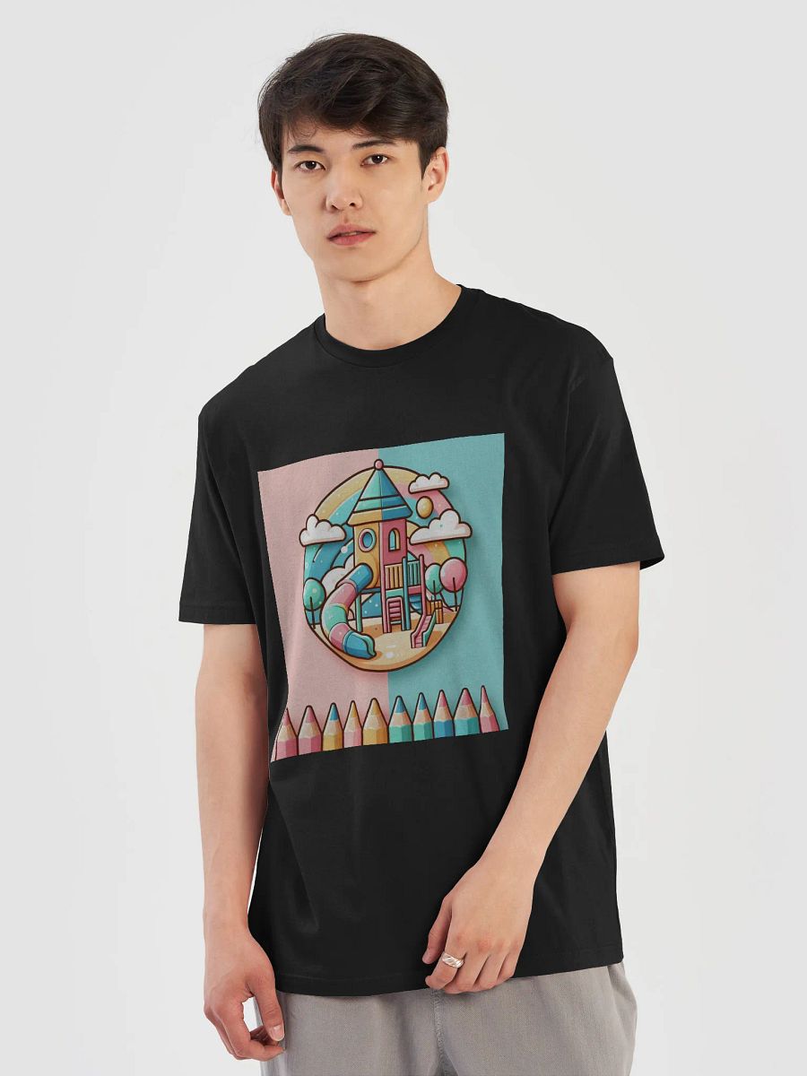Playground Paradise Illustrated T-Shirt product image (33)
