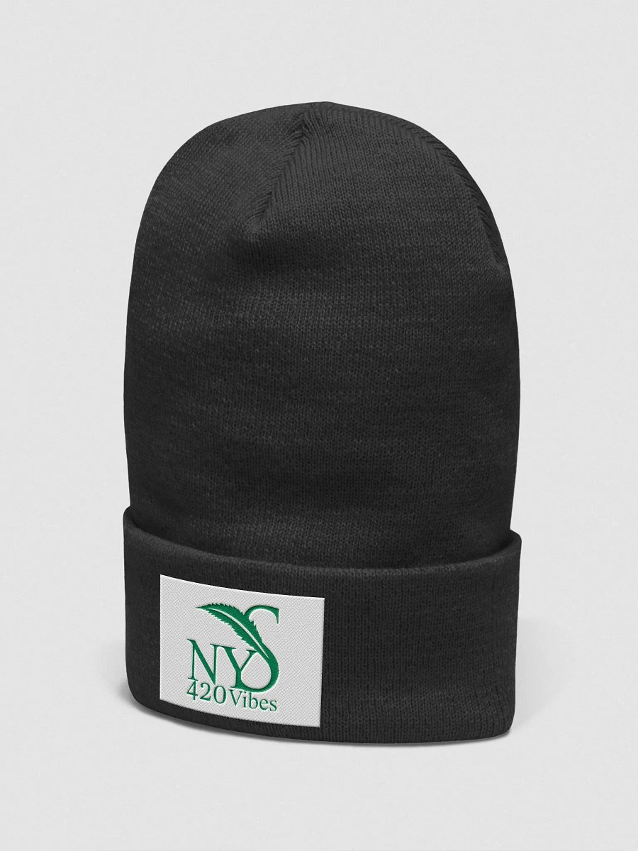 NYS 420 Vibes Embroidered Beanie product image (9)