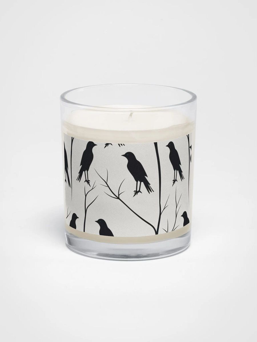 🌙 Cute Crows Motif Soy Candle 🕯️ product image (1)