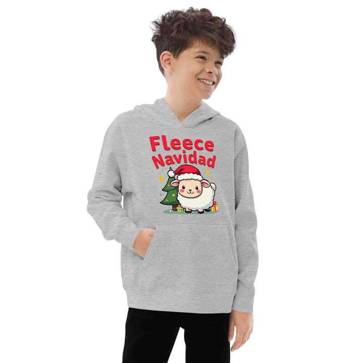 Fleece Navidad Festive Youth Pullover product image (9)