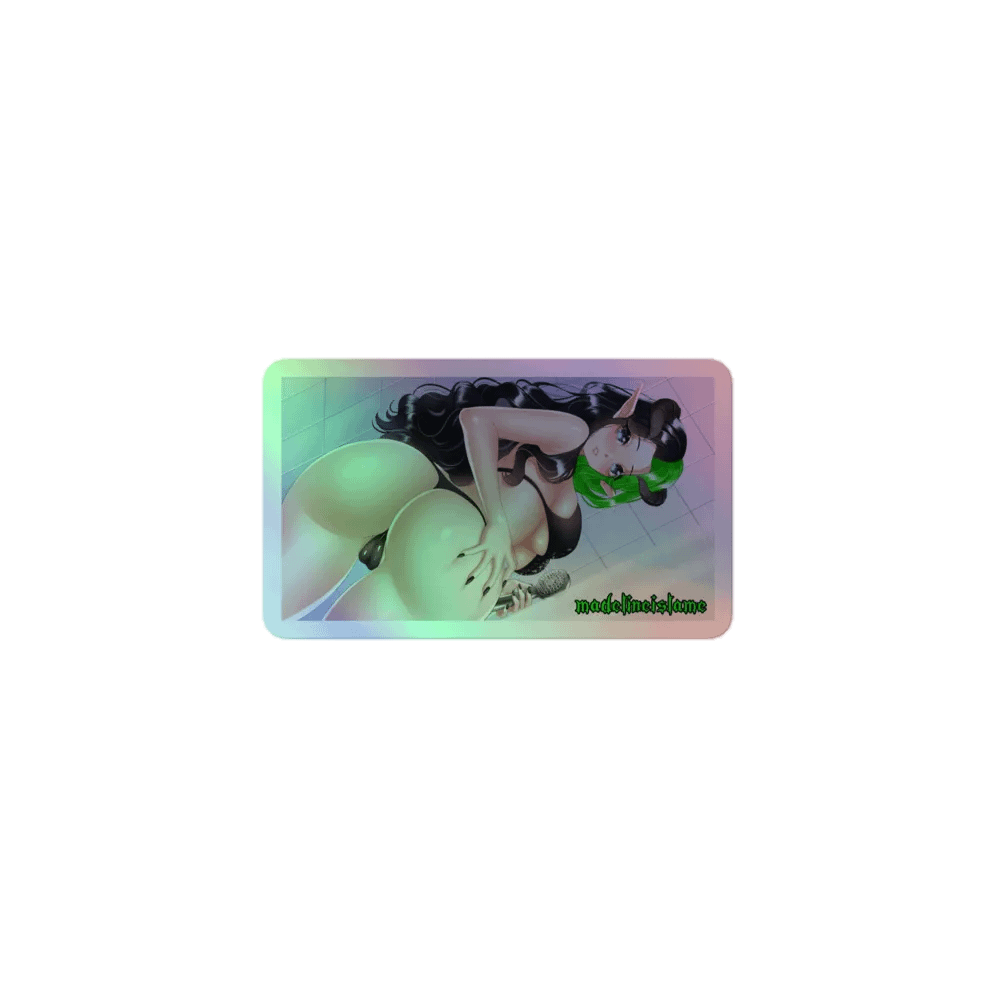 HOLOGRAPHIC NSFW Sticker product image (1)