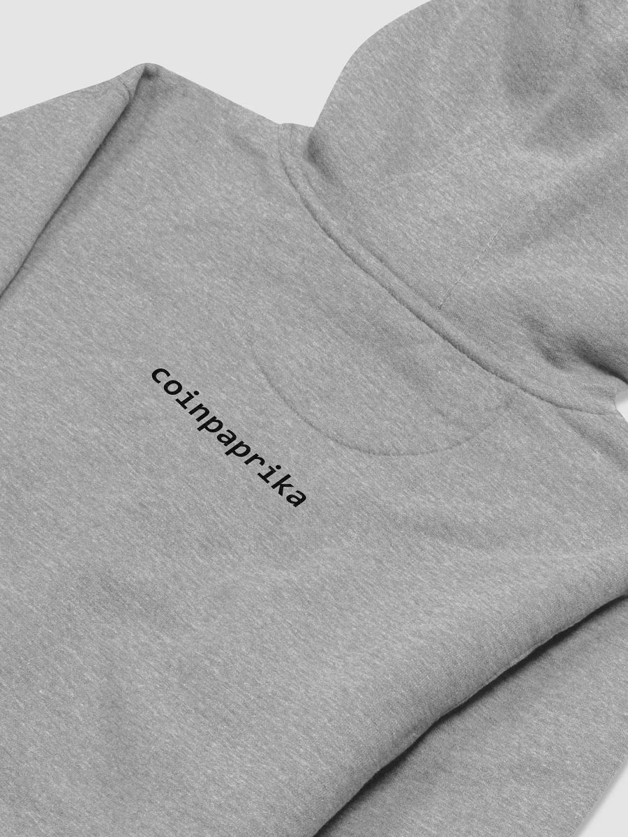 Grey coinpaprika hoodie product image (4)