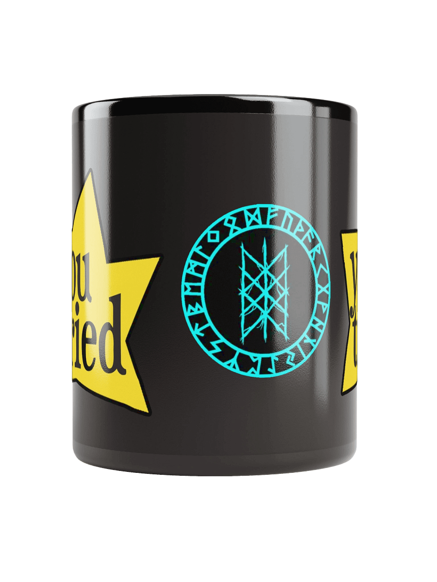 You Tried Glossy Black Mug product image (10)