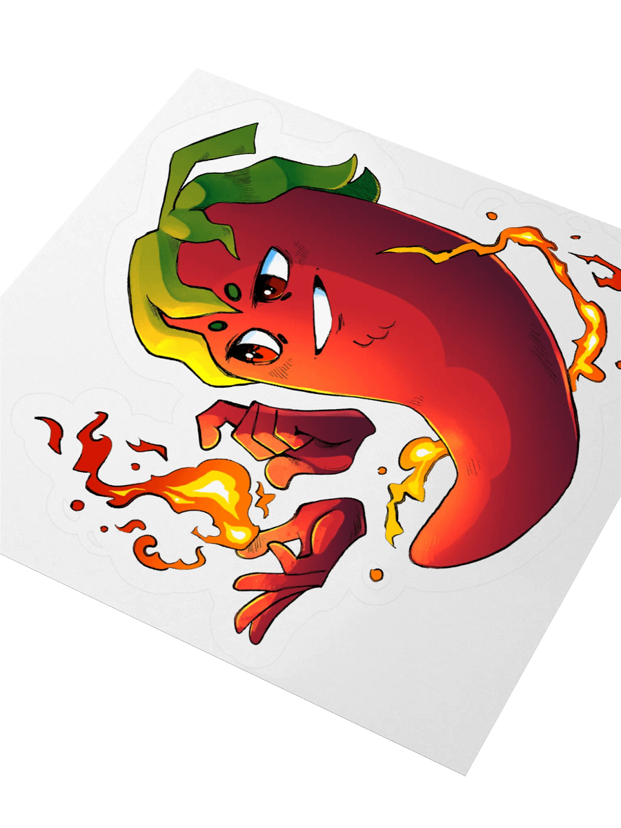 NEW! Pepper Logo Sticker product image (2)