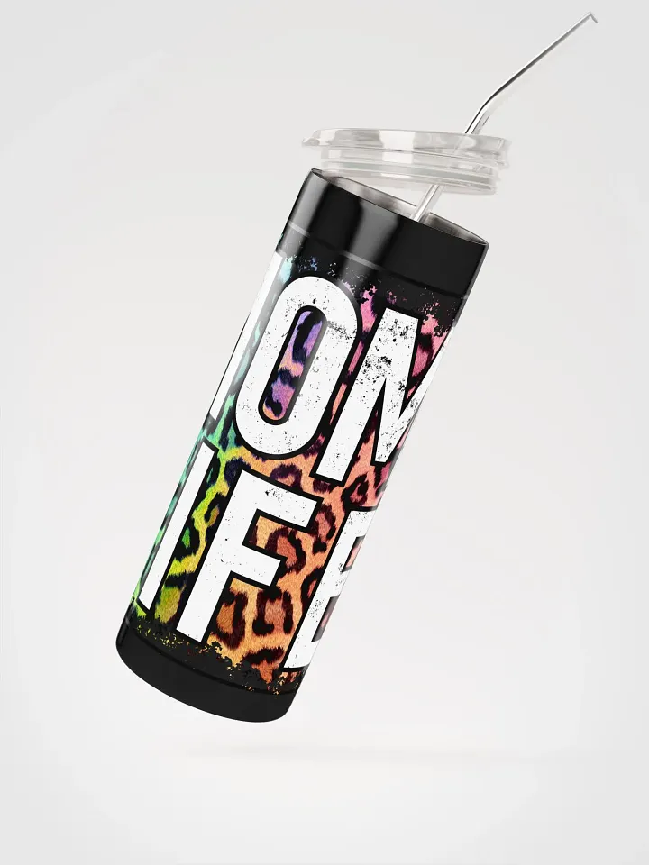 Wild 'Mom Life' Stainless Steel Tumbler product image (2)